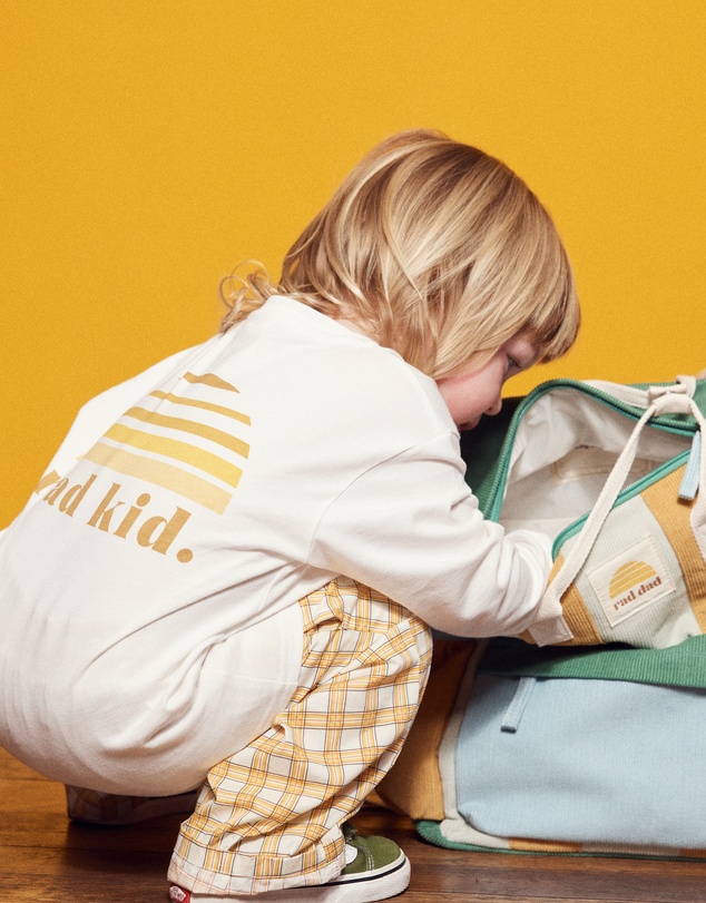 Banabae - Rad Kid Tonal Long Sleeve Tee - White