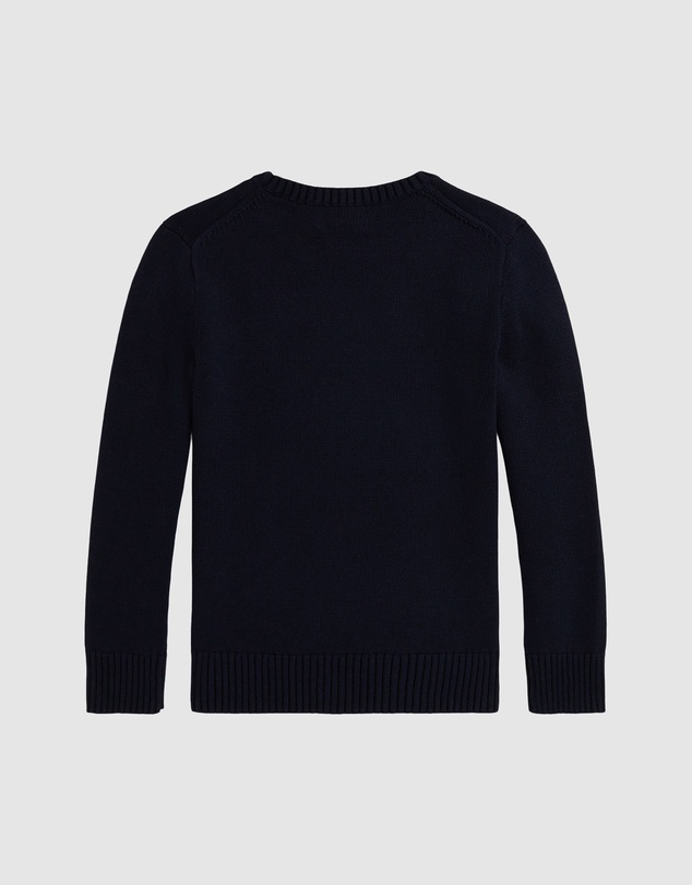 Polo Ralph Lauren - Dog-Intarsia Cotton Sweater - ICONIC EXCLUSIVE - Teens