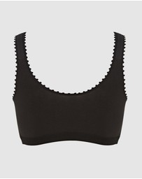 Royce Lingerie - Comfi Cotton Wirefree Press Stud Front Open Bra