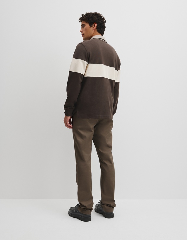 Country Road - Australian Cotton Panel Rugby Polo