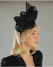 Morgan & Taylor - Illiana Fascinator in Black