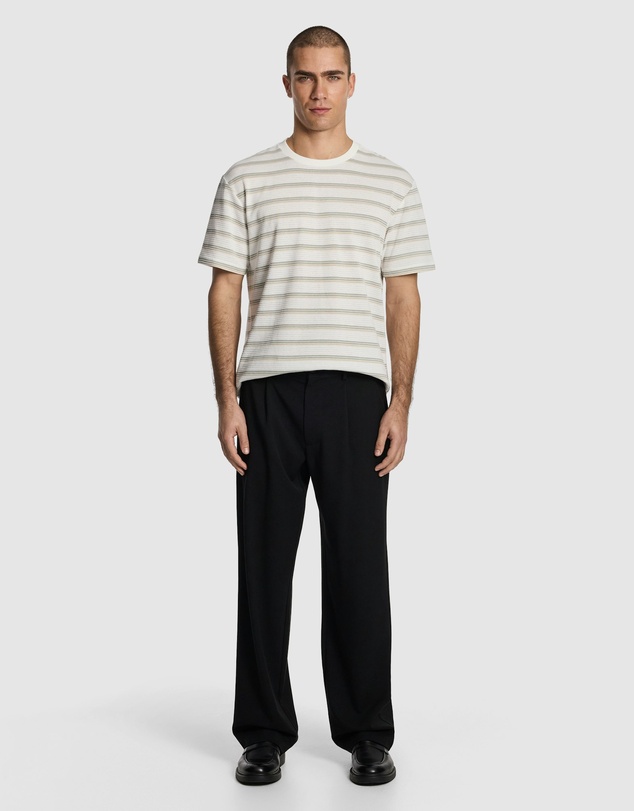 yd. - Flinders Textured Stripe Tee