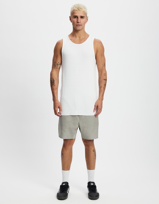 Surrounded By Ghosts - The Amphibole Rib Knit Singlet
