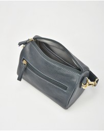 Cobb & Co - Botany Classic Barrel Leather Crossbody Bag