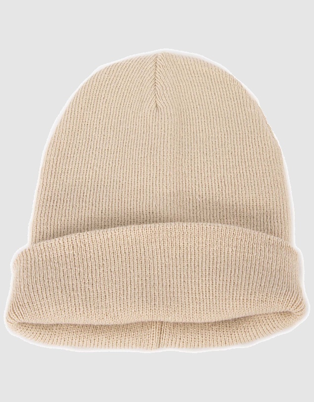 Max Alexander - European Made Beige Wool Beanie