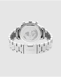TIMEX - Chicago Chron Black Dial & Silver Tone