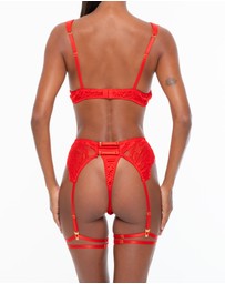 One Empire - Elara Red Lingerie Set