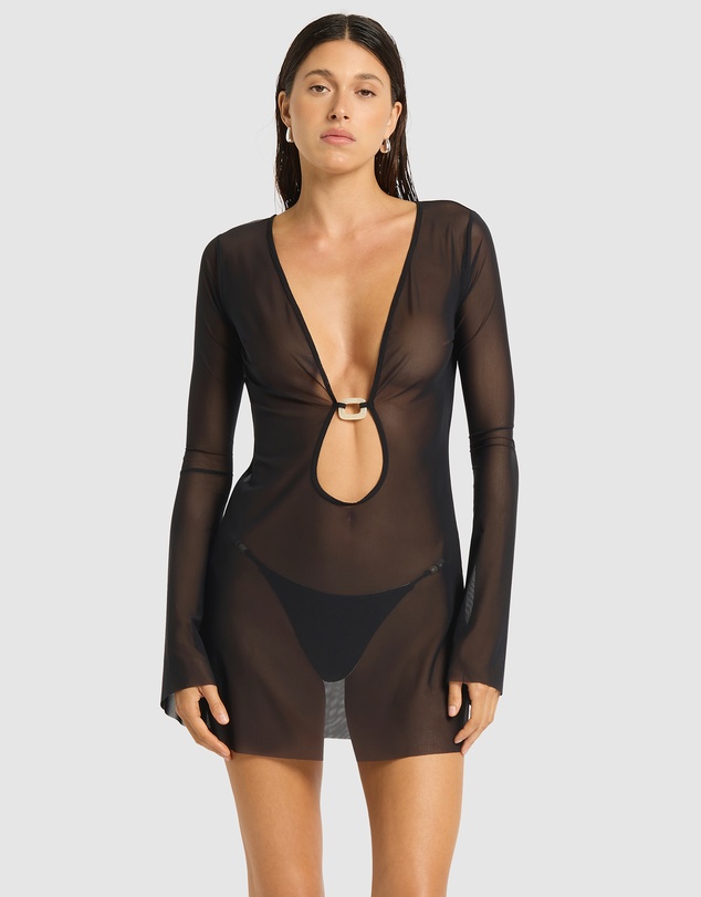 BOUND by Bond-Eye Australia - Ring Priya Mini Dress Black
