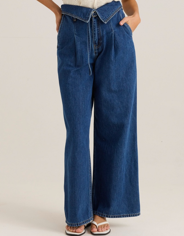 Sass - Alissa Foldover Jean