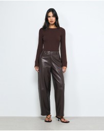AERE - Sarai Organic Cotton Knit Top