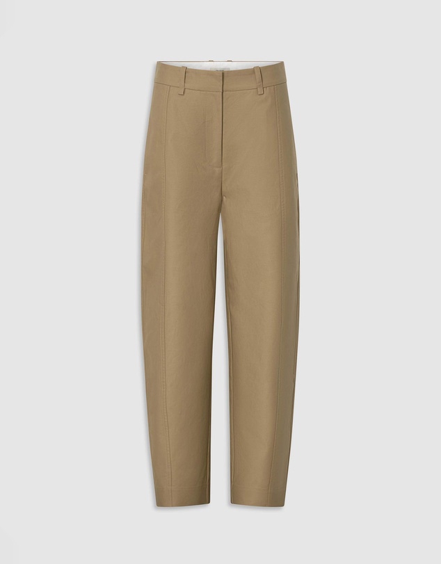 Oroton - Tailored Curved Leg Pants