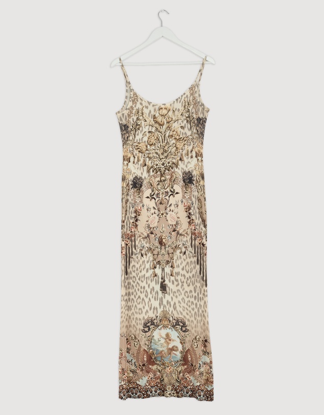 Revibe - Repaired Camilla Jersey Strappy Dress - AU 8