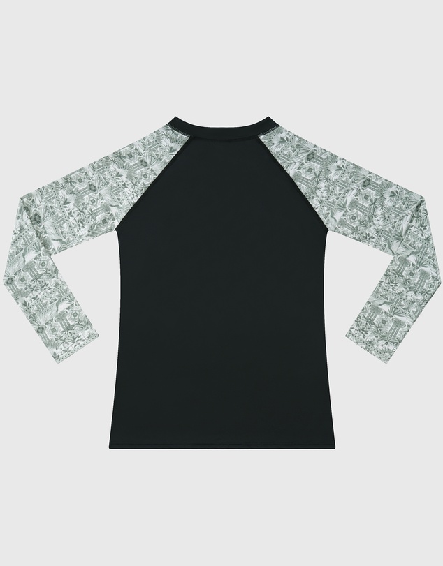 Aqua Blu Kids - Evergreen Long Sleeve Rash Vest - Teen