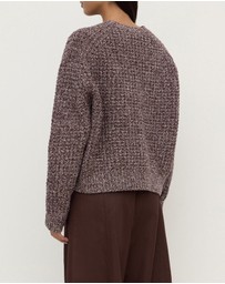 Assembly Label - Shiloh Speckle Wool Knit Jumper