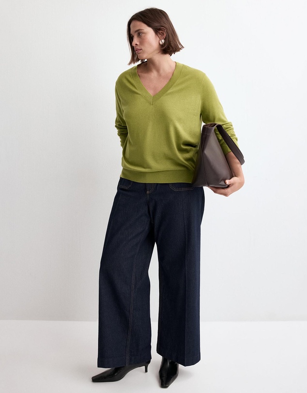 M.N.G - V-Neck Knit Sweater