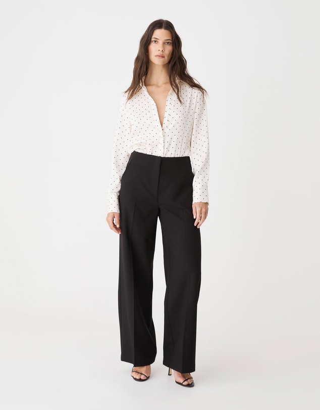 Forcast - Courtney Satin Spot Shirt
