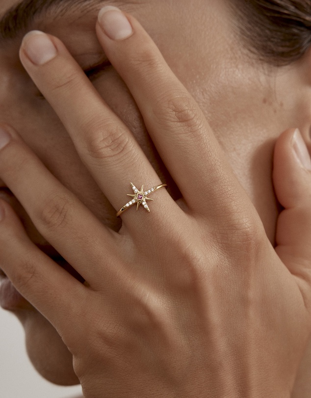 By Charlotte - Starry Night Ring