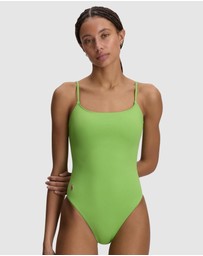Polo Ralph Lauren - Kennedy Spaghetti Strap One-Piece Swimsuit