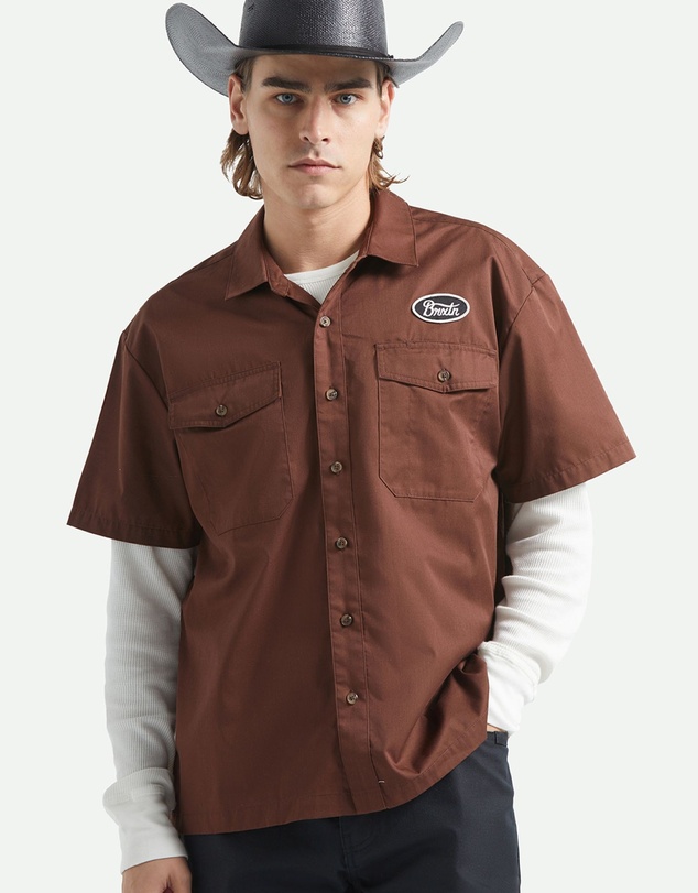 Brixton - Builders Olson Short Sleeve Shirt