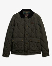 Superdry - Cord Trimmed Liner Slim Fit Jacket