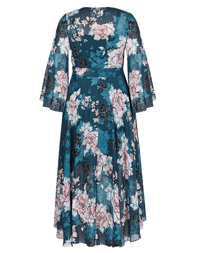 City Chic - Jade Blossom Maxi Dress