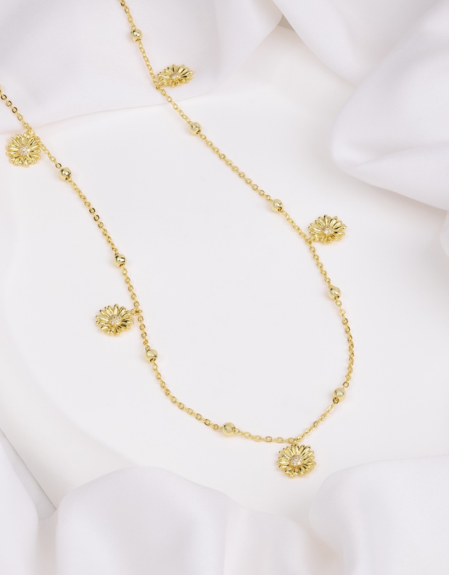 Wanderlust + Co - Daisy Multi Gold Body Chain