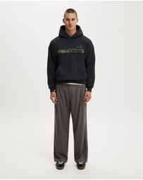 Cotton On - Box Fit Graphic Hoodie