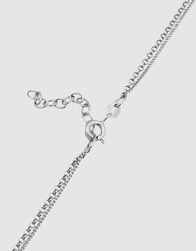 Elli Jewelry - Necklace Layer Sun 925 Sterling Silver
