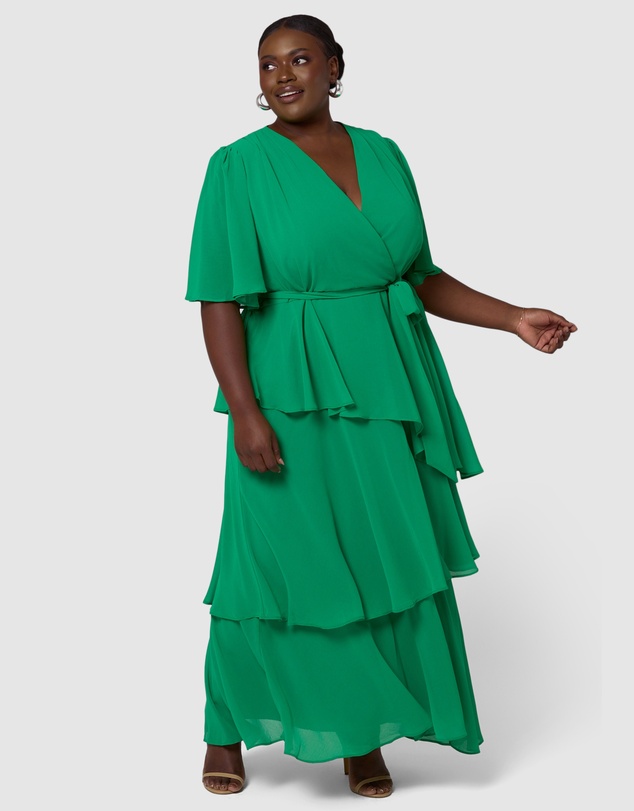 Pink Dusk by Curve Project - Hypnotic Maxi Dress