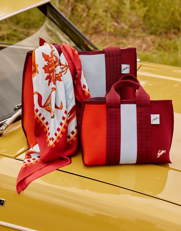 SMWR. by The Somewhere Co - Royal Match Knitted Tote Bag