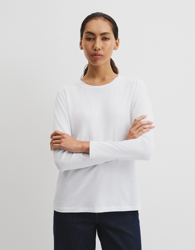 Country Road - Australian Good Earth Cotton Textured Slub T-shirt