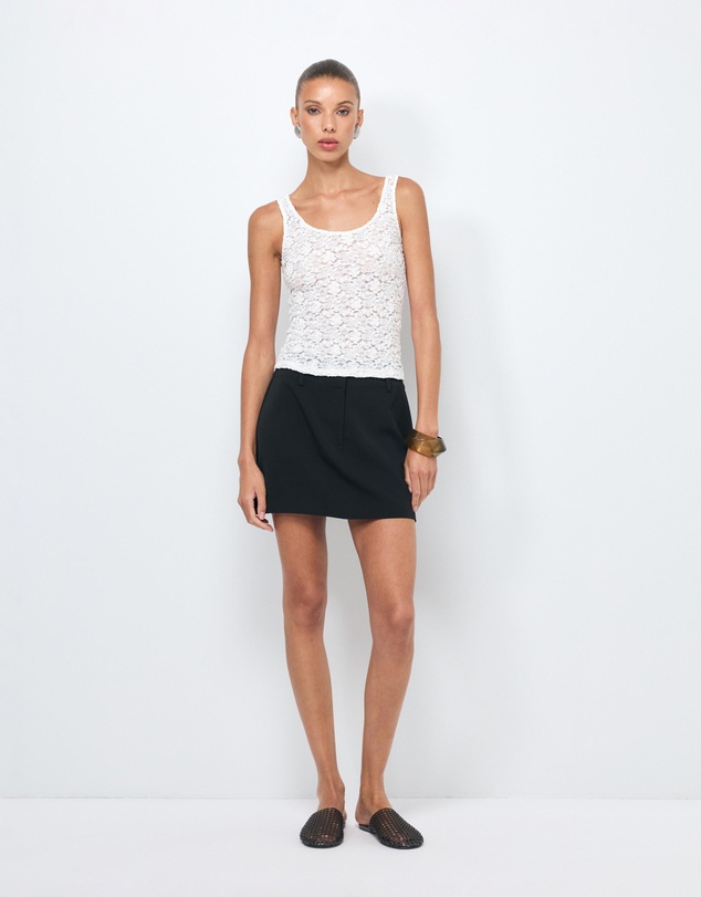 AERE - Leni Tailored Mini Skirt