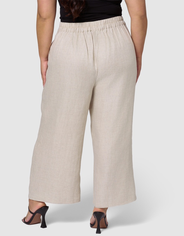 Something 4 Olivia - Lani Linen Wide Leg Pant