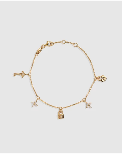 By Charlotte - Love Unlocked Charm Bracelet