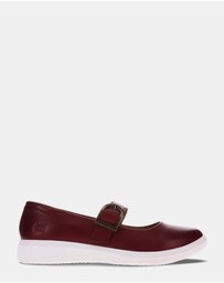 Mia Vita - Besty Mary-Jane - Burgundy
