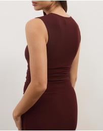 Atmos&Here - Nikkola Mesh Midi Dress