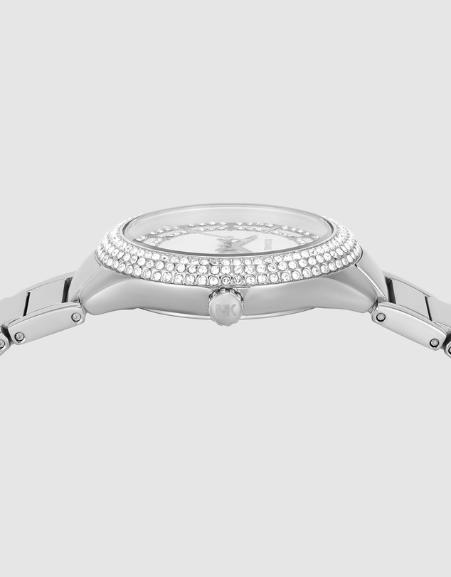 Michael Kors - Sylvia Silver Tone Analogue Watch