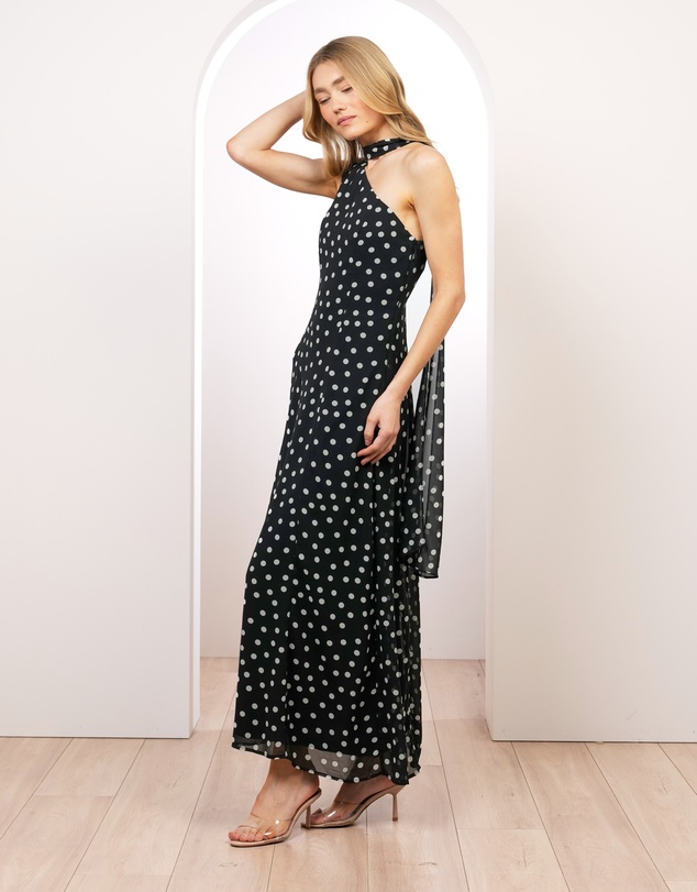Pilgrim - Ebony One Shoulder Maxi Dress