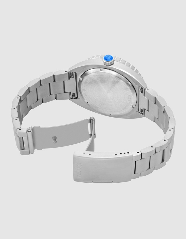 Fossil - Breaker Silver Analogue Watch