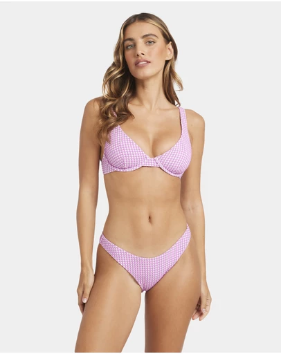 Billabong - Womens Mini Wave Check Ruby Bra