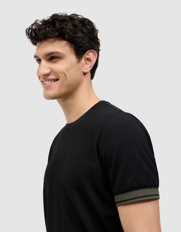 Politix - Curtis Travel Striped Pique Tee