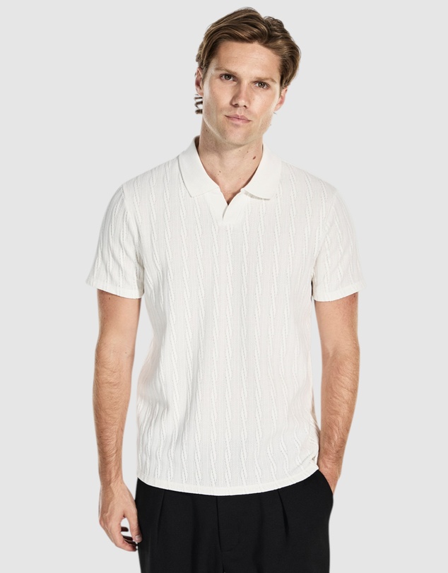 GUESS - River Jacquard Knitted Shirt