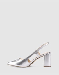 Verali - Enrique Sling Back Block Heels