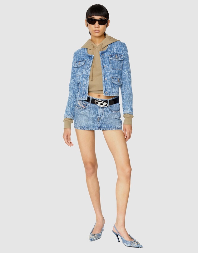 Diesel - Oval D Logo B-1DR W Belt