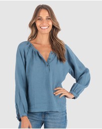 CAMIXA - Poem Linen Blouse