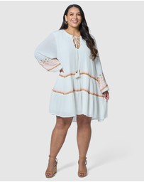 The Poetic Gypsy - Golden Threads Mini Dress