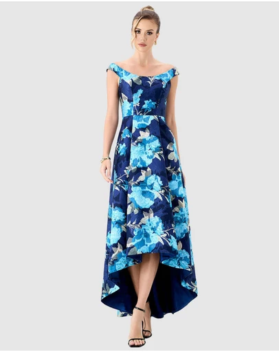 Bariano - Adiba Cap Sleeve Midaxi