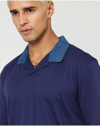 Scotch & Soda - Melange Collar Polo