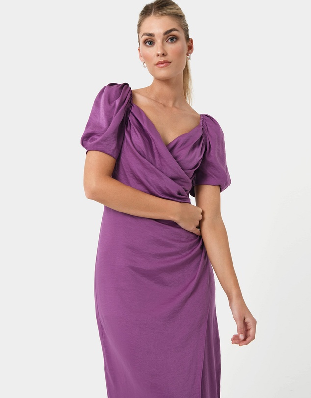 Forcast - Trixie Front Crossover Dress