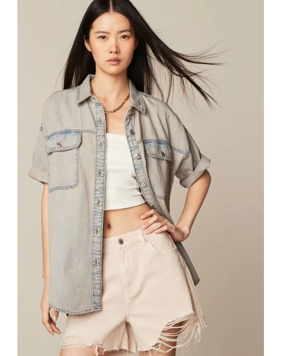 NEXT - Short Sleeve Denim Shirt